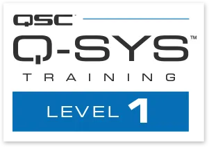 Q-SYS Level 1 認證